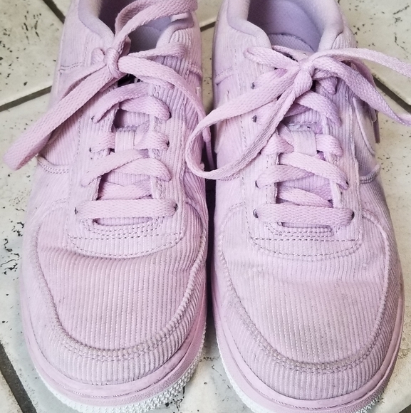 pink corduroy air force 1